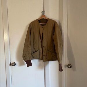 Vintage quilted shell jacket